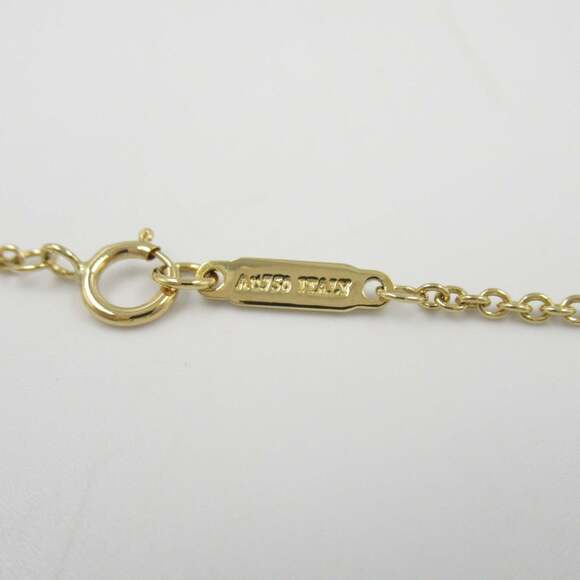 TIFFANY Authentic 18k Gold Diamond Necklace - Picture 6 of 9